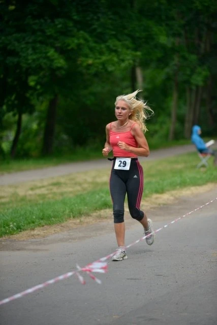 Renata Horáková běží na K6 Ultra v Konstantinových Lázních, AK Loko Děčín 2026