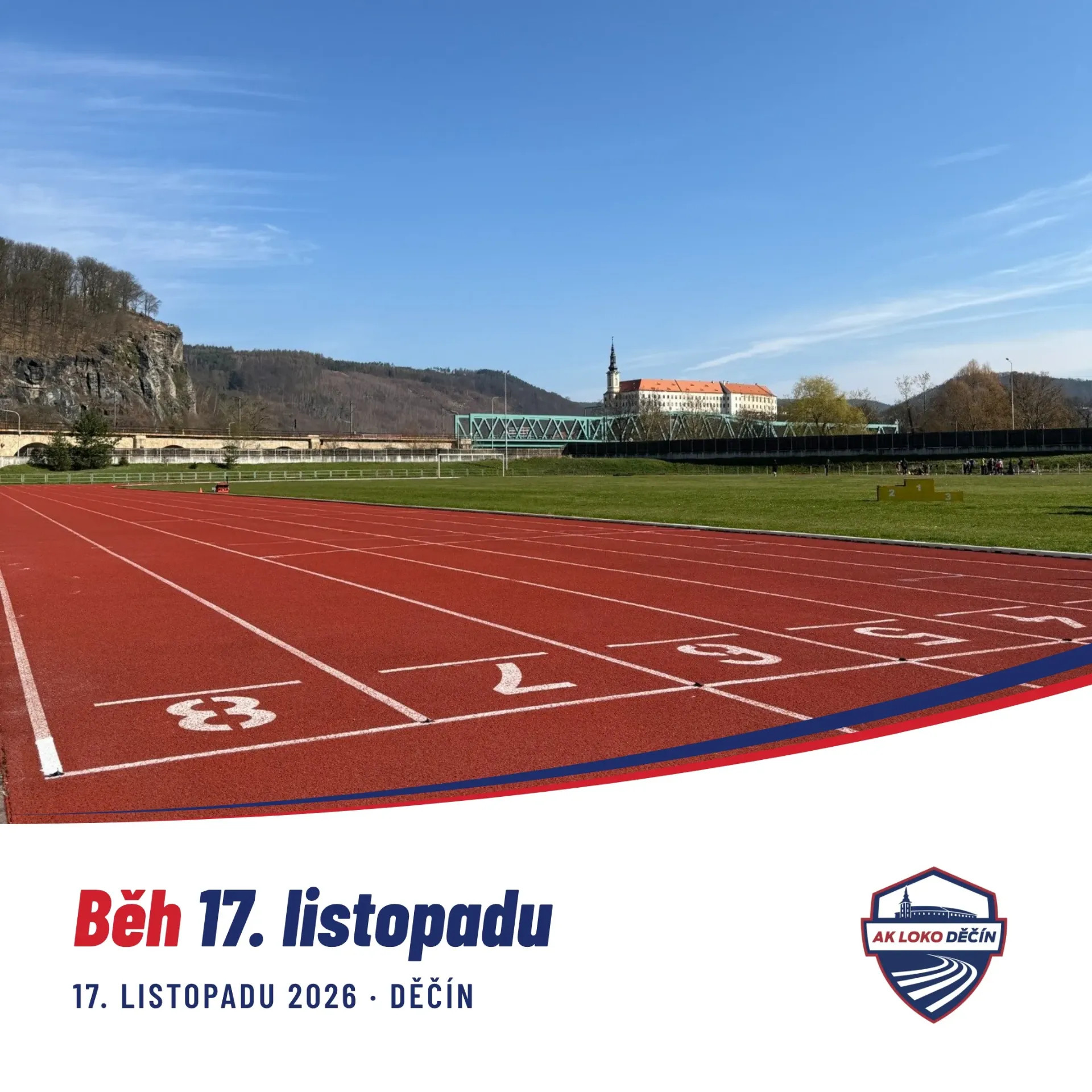 Běh 17. listopadu v Děčíně